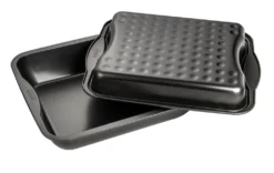 Zenker XXL-Bräter Mit Deckel, Schwarz/Rot, 7200 -Küchenbedarf Geschäft e52fa165162d9d2614d130ae72892b0f