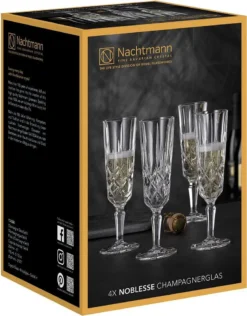 Nachtmann Champagnerglas Set/4 617/9 Noblesse UK/4 104248 -Küchenbedarf Geschäft e59b6ce2deef8e937dd6ef45a298d90f