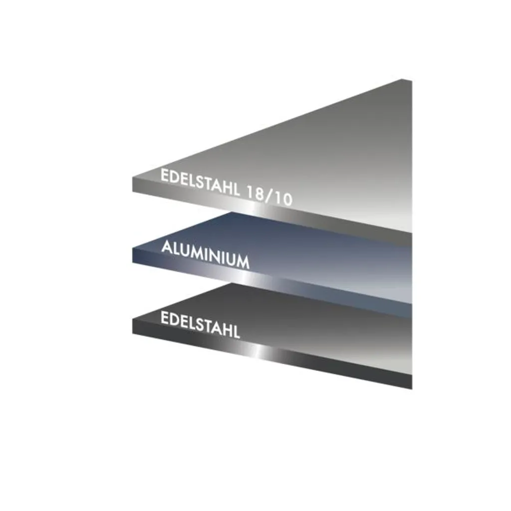 ILIOS Kochkunst Sauteuse Mehrschicht, ø: 240 Mm, Unbeschichtet 6 ILIOS Kochkunst Sauteuse Mehrschicht, ø: 240 Mm, Unbeschichtet – Bild 4