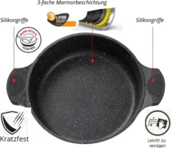 Aluguss Tajine Tagine Ø28cm Induktion Silikongriffe Gartopf Dampfgarer Bräter -Küchenbedarf Geschäft e71cf0ed6d495e8f0105781695805828