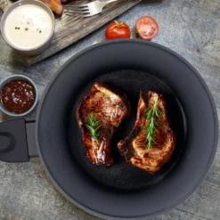 RESTO PAVO 93030 Tiefe Bratpfanne Wokpfanne Aus Hochwertigem Geschmiedetem Aluminium Mit Antihaftbeschichtung Für Alle Herdplatten Auch Induktion | (Ø20 H=6,4 Cm/ Ø Boden 13,3cm) 21 RESTO PAVO 93030 Tiefe Bratpfanne Wokpfanne Aus Hochwertigem Geschmiedetem Aluminium Mit Antihaftbeschichtung Für Alle Herdplatten Auch Induktion | (Ø20 H=6,4 Cm/ Ø Boden 13,3cm) -Küchenbedarf Geschäft e74fd6f05c972203e94666ea02cc75cd