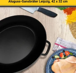 Karl Krüger 23042 Aluguss Gansbräter Leipzig 42 Cm, Schwarz 13 Karl Krüger 23042 Aluguss Gansbräter Leipzig 42 Cm, Schwarz -Küchenbedarf Geschäft e7d8830a0765d08475fe9eb55e7dfc83