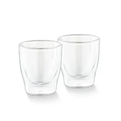 Tchibo 2er Espresso Gläser, Doppelwandig, Modernes Design, Heiß Und Kalt -Küchenbedarf Geschäft e8d08c38ec579c6ee13367c9a2a5964c
