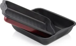 Zenker XXL-Bräter Mit Deckel, Schwarz/Rot, 7200 -Küchenbedarf Geschäft e98475a6b6f55fc002ba20fe44f605b4