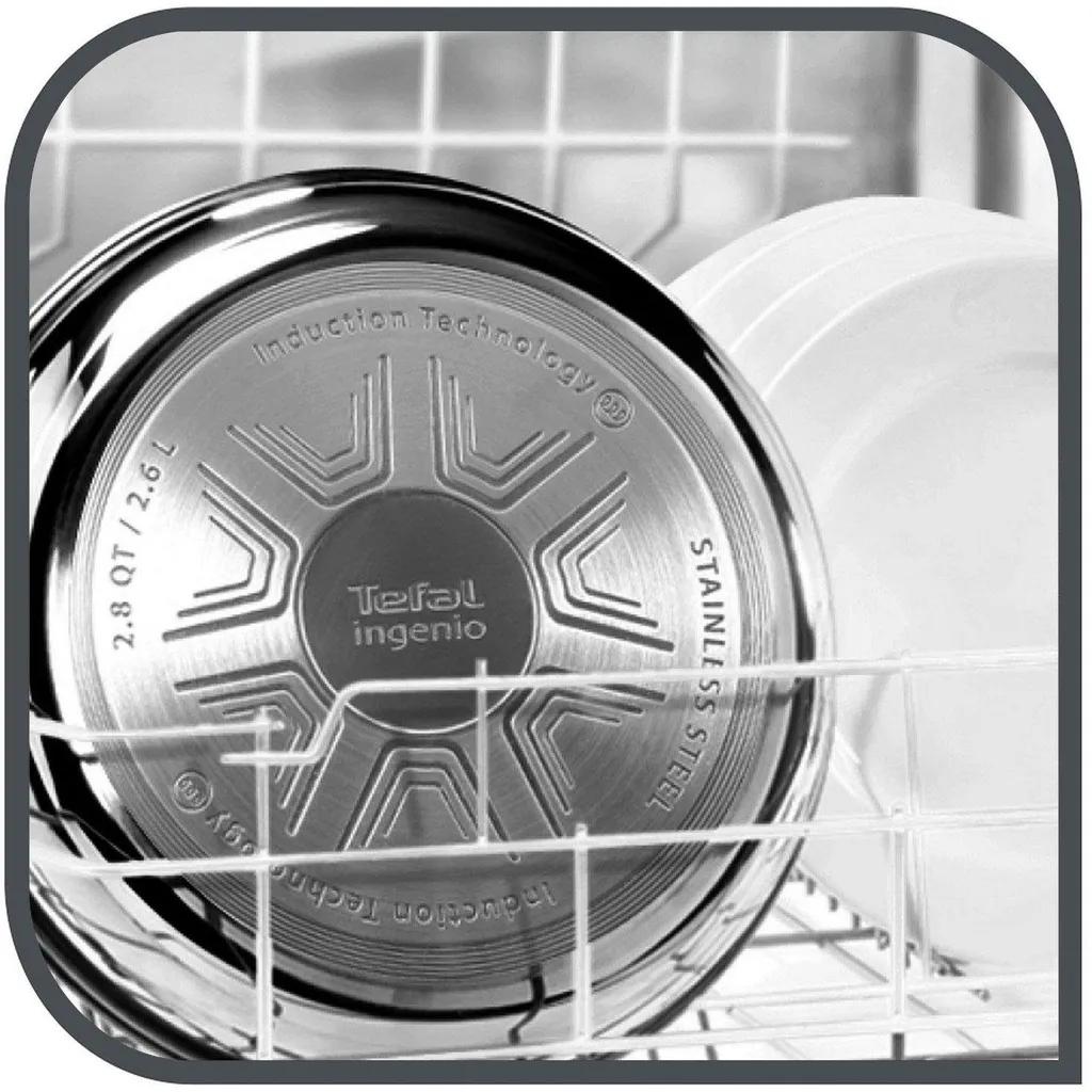 Tefal Pfannenset Pfanne L94092 Ingenio 3-tlg. 24 + 28cm Titanium Beschichtung 6 Tefal Pfannenset Pfanne L94092 Ingenio 3-tlg. 24 + 28cm Titanium Beschichtung – Bild 4