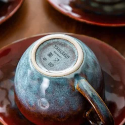 Vancasso Kaffeeservice »STARRY« 8-tlg Steinzeug Kaffeeset Mit Kaffeetasse, Untertasse -Küchenbedarf Geschäft eb377baf0c82183a5fe521d2d9c0ee32