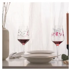 Herzkristall Rotweinglas #3 Von Angela Schiewer -Küchenbedarf Geschäft ede81a622ea16cae427fa0d443887f84