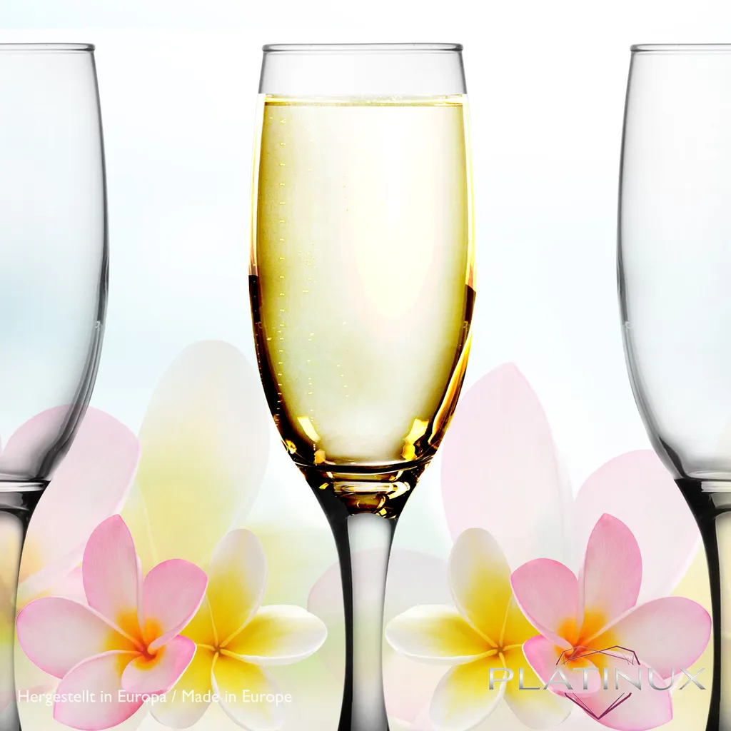 Sektgläser Bunt Aus Glas 150ml (max.190ml) Set 6-Teilig Champagnergläser Prosecco Gläser 8 Sektgläser Bunt Aus Glas 150ml (max.190ml) Set 6-Teilig Champagnergläser Prosecco Gläser – Bild 6