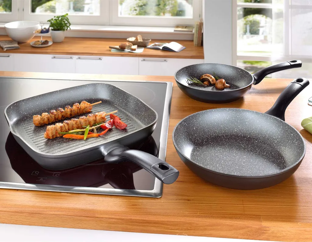 Pfannen-Set Gourmet Granit 3-tlg. 8 Pfannen-Set Gourmet Granit 3-tlg. – Bild 6