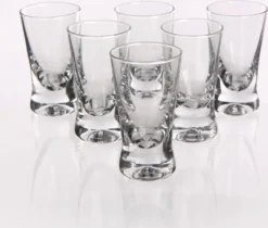 Schnapsgläser Shotgläser 25ml 6 Stück KROSNO Pinnchen Stamperl Shot Glas Basic -Küchenbedarf Geschäft ef51a835fb8ab6b19dbd400c21a537ad