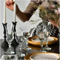 KROSNO Krista Kleine Rotweingläser, 6er-Set, 220 Ml -Küchenbedarf Geschäft efa02aa4c2b8701756477e13c6dd1b7f