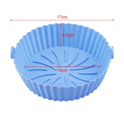 3x Air Fryer Silikontopf Wiederverwendbarer Ofen Multif Cooking Baking Tray Liner Für Ofen, Mikrowelle, Kuchenbackform, Dampfgarer -Küchenbedarf Geschäft efa8609bf13eb10d67aed85937ef6bd0