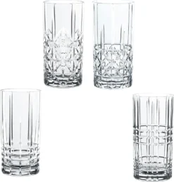 Nachtmann 0097784-0 Longdrinkbecher 'Highland' Kristallglas, 375 Ml, H: 15,1 Cm, ø 7,7 Cm, Transparent, 4-teilig (1 Set) -Küchenbedarf Geschäft f0d5edce9de6e1d68d69559c2f5d055b