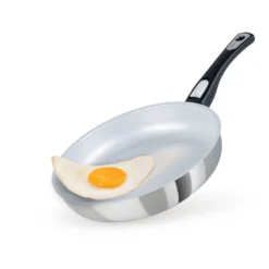 Genius Cerafit Steel Bratpfanne 28cm + Glasdeckel - Ofenfeste Keramikpfanne Mit Abnehmbarem Griff Für Alle Herdarten; A24665 -Küchenbedarf Geschäft f12b8c943a48d3e896358b380555597b