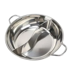 Universaltopf Hot Pot Topf Suppentopf Doppelseitig, Suppen Kochgeschirr, Zwei Geschmack 28*8cm -Küchenbedarf Geschäft f1321ec85b9be4497ab7e04711da004f