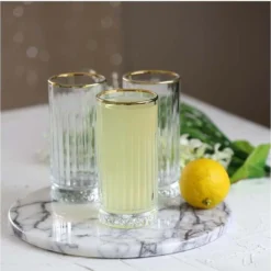 Pasabahce Elysia Golden Touch Long Drink Gläser 4-teiliges Set Mit Goldrand 280ml -Küchenbedarf Geschäft f1e87e3121e83fc8ee7f147669840472