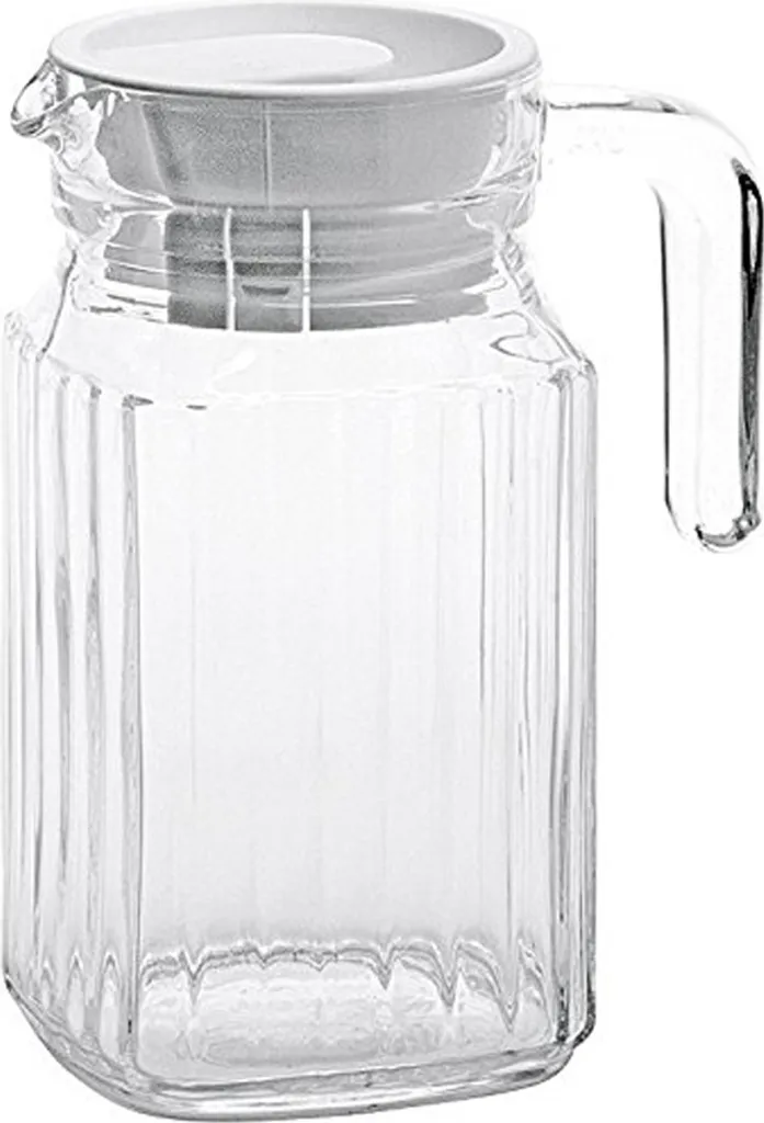 Esmeyer Arcoroc Glaskrug "Quadro" Mit Deckel 0,5 Liter