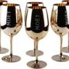 Moët & Chandon Champagnergläser Kupfer 6er Set Echtglas -Küchenbedarf Geschäft f5abd2e66d7f7ef584f29c8aea307626