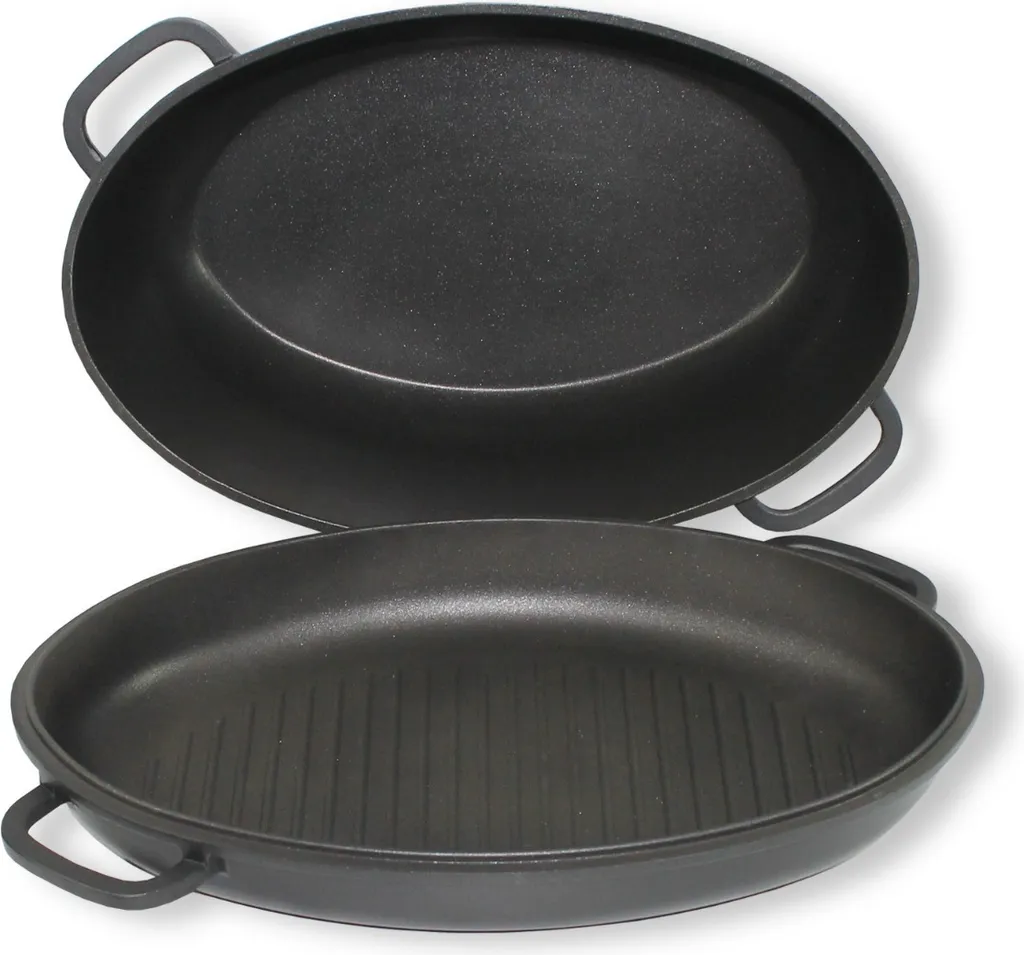 Aluguss Bräter Mit Deckel Gänsebräter Bräter Schmortopf Antihaftbeschichtet 5 Aluguss Bräter Mit Deckel Gänsebräter Bräter Schmortopf Antihaftbeschichtet – Bild 3