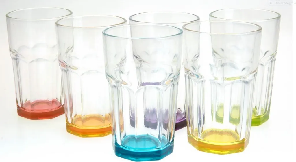 Trinkglas Cocktailglas Caipirinha Glas Transparent Oder Farbig Sortiert 300 Ml , Farbe:Mehrfarbig Sortiert, Stückzahl:6 Stück 2 Trinkglas Cocktailglas Caipirinha Glas Transparent Oder Farbig Sortiert 300 Ml , Farbe:Mehrfarbig Sortiert, Stückzahl:6 Stück