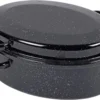Krüger Gänse Bräter Induktion Braten Schmor Topf Deckel Schwarz Oval Emaille 7L -Küchenbedarf Geschäft f928d296d26d7cef0ab2935602e08898 1