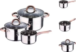 Bergner 5-Tlg. Kochgeschirrset -Küchenbedarf Geschäft f96aa9b4ef358c08c5763b0caccafa81