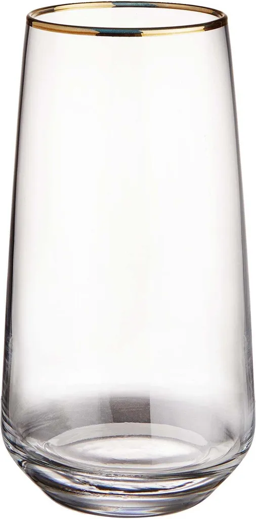 BUTLERS TOUCH OF GOLD 6x Longdrinkgläser Mit Goldrand 480ml 5 BUTLERS TOUCH OF GOLD 6x Longdrinkgläser Mit Goldrand 480ml – Bild 3