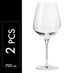 KROSNO Rotweingläser Pinot Noir | Set Von 2 | 700 ML | Kristallglas | Duet Kollektion | Ideal Für Zuhause, Restaurants Und Empfänge | Spülmaschinenfest -Küchenbedarf Geschäft fb8cd7dc1553b5eab2f9b5dd94c79b89