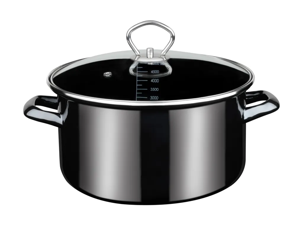 GSW Fleischtopf Profi-Black-Star Mit Glasdeckel 24cm 3 GSW Fleischtopf Profi-Black-Star Mit Glasdeckel 24cm