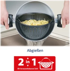 Genius Cerafit Magic Pot Topf Mit Siebeinsatz Kochtopf Ø 24 Cm Set 3-tlg; A24662 -Küchenbedarf Geschäft fc2f00e1b159a8d8944a92002ec6074e 1
