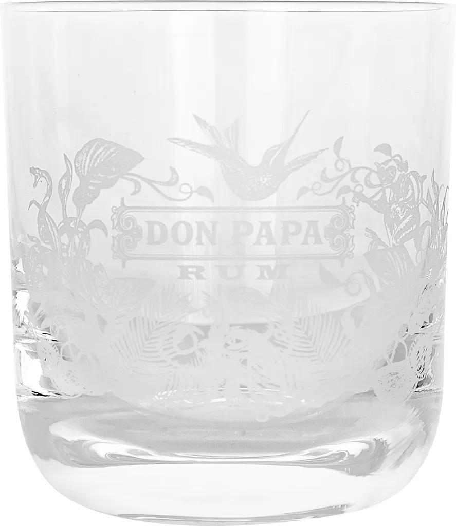 Don Papa Glas - Rumtumbler Im Umkarton (3 Stück) 3 Don Papa Glas - Rumtumbler Im Umkarton (3 Stück)
