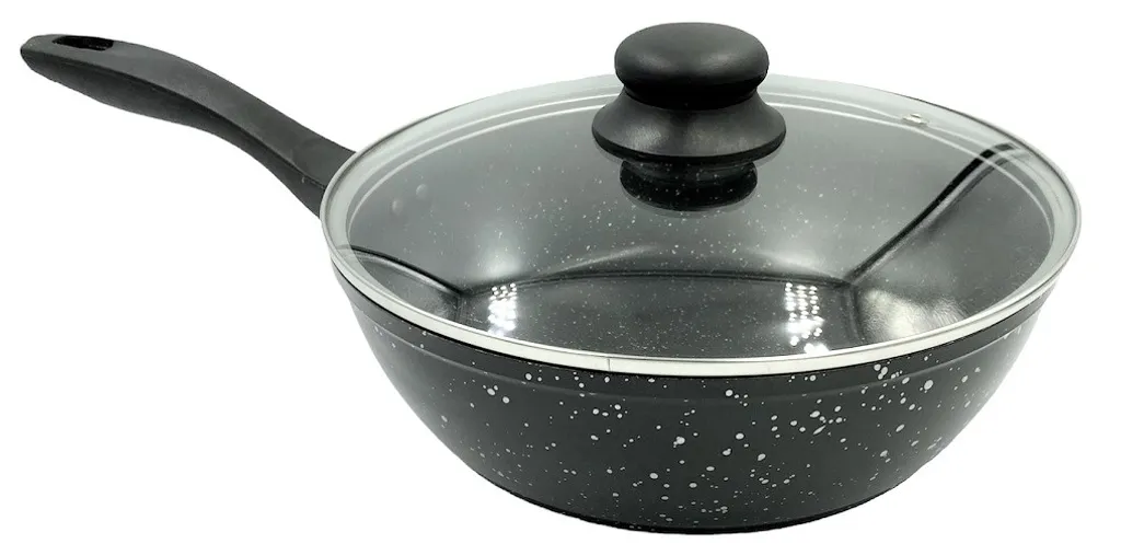 Baumalu Pfanne 24 Cm Glasdeckel Antihaft Keramik Induktion 3 Baumalu Pfanne 24 Cm Glasdeckel Antihaft Keramik Induktion